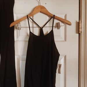Black Thin-Strap Racerback Tank * New With Tags *